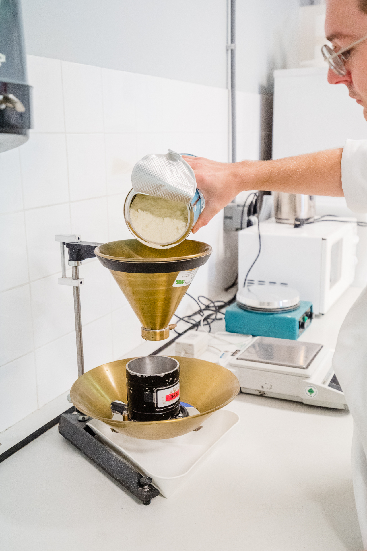 Kwaliteitscontrole in het lab