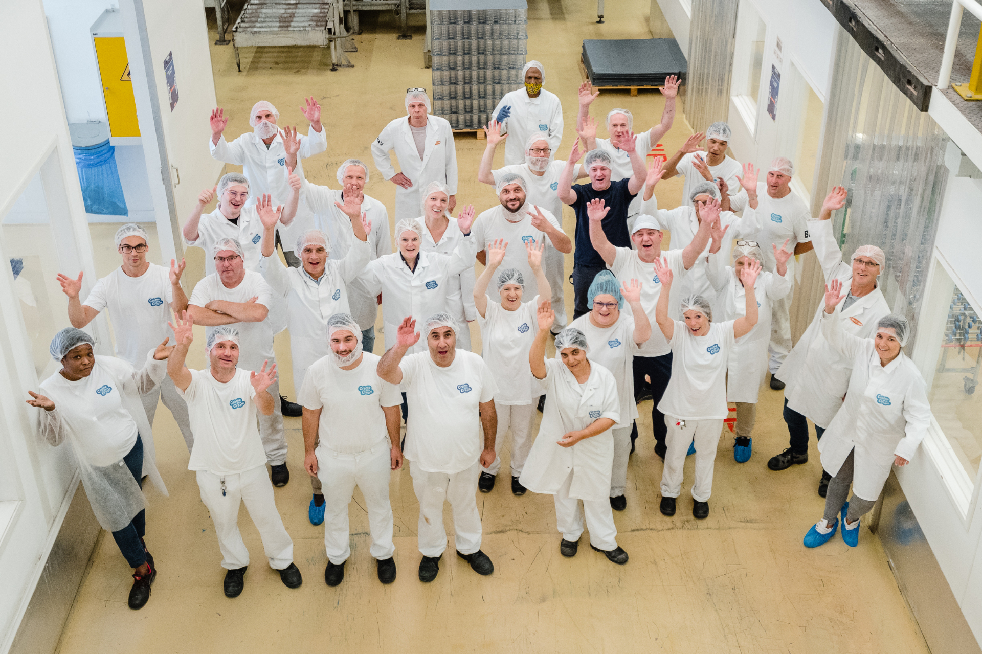 Het team van Crème de la Cream
